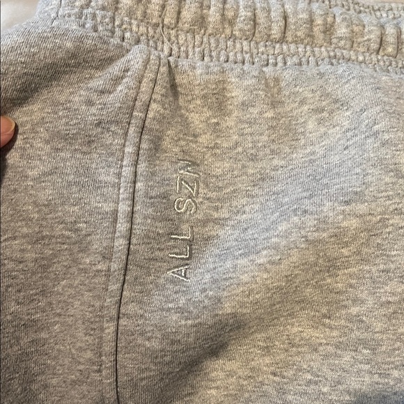 ALL SZN Adidas Light Gray Joggers with Drawstring - Picture 4 of 8
